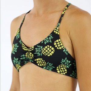 Onyx x Fused Hawaii pineapple bikini set